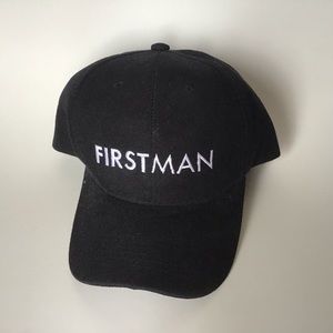 “FIRST MAN” Movie Crew Black Baseball Cap